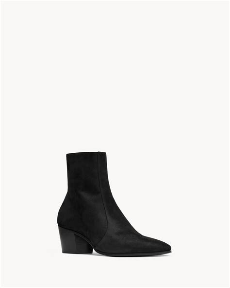 VASSILI boots in shimmering suede 